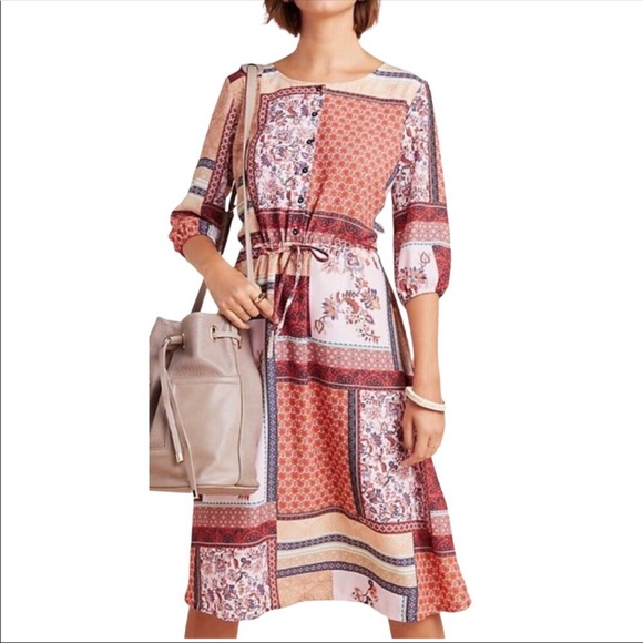 Anthropologie Aldomartins Dresses & Skirts - Anthropologie aldomartins serenity patchwork dress